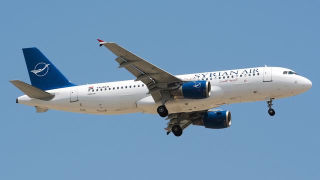 YK-AKH:Airbus A320-200:Syrian Air